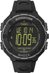 Timex Expedition Shock XL Men's 50mm Resin Strap Watch - Black