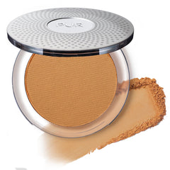 PÜR 4-in-1 Pressed Mineral Makeup SPF 15 Powder Foundation with Concealer & Finishing Powder- Medium to Full Coverage Foundation- Mineral-Based Powder- Cruelty-Free & Vegan Friendly- Medium Dark