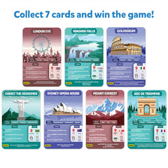 Skillmatics Card Game : Guess In 10 Legendary Landmarks | Gifts For Ages 8 And Up | Super Fun For Travel & Family Game Night