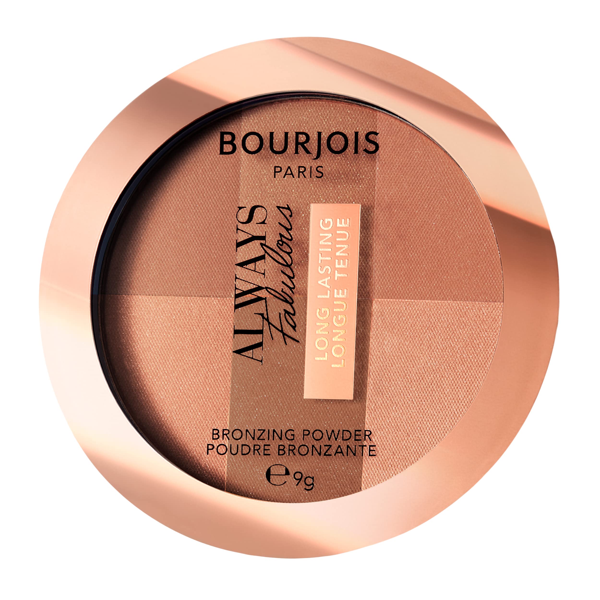 Bourjois Always Fabulous Bronzer 002 Dark, 9 g (0.3 fl oz)