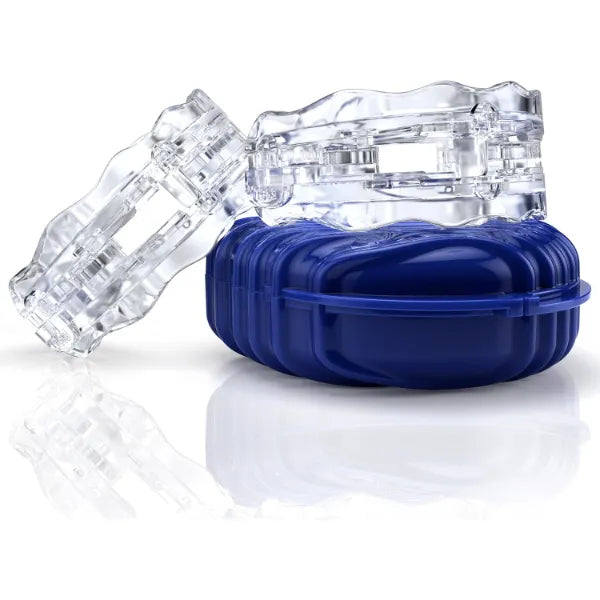 Itus Mouthguardz SilentZPro 2.0 – USA Designed FDA-Cleared Anti Snoring Mouthguards (Set of 2, Medium Size) – Fully Adjustable Anti Snore Mouthpieces with Patented Design for a Silent Night`s Sleep