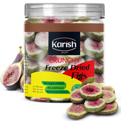 Karish Crunchy Bites Freeze Dried Fig | Dried Fruit | No Added Sugar, Great healthy Snack - 30gm