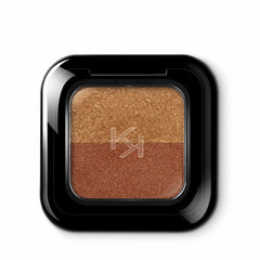 KIKO MILANO Bright Duo Eyeshadow, 14 Golden Orange/Copper
