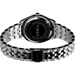 Timex Women's Waterbury Legacy Boyfriend 36mm Watch - Silver/White