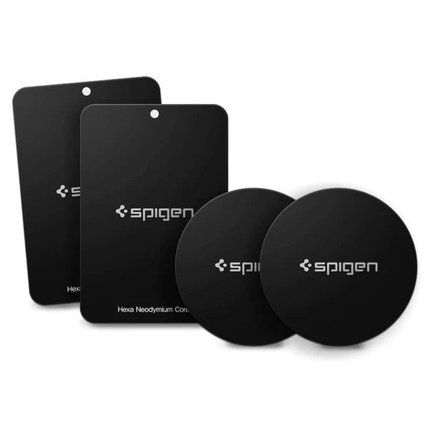 Spigen Kuel MP-4P Car Mount Metal Plates Black (4Pack - 000EP20342)