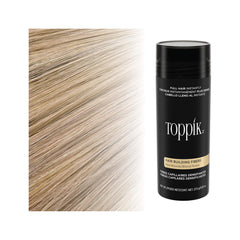 Toppik Hair Building Fibers with Premium Keratin Fibers Conceals Hair Thinning and Hair Loss for Fuller Looking Hair that Gives Completely Natural Look for Men and Women Medium Blonde, 27.5 Grams