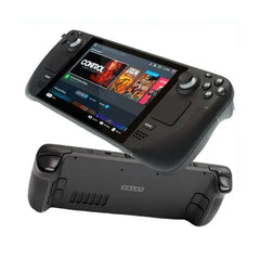 Valve Steam Deck LCD Handheld Gaming Console with Adapter - Black