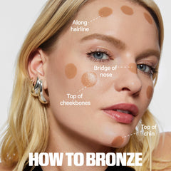 Milk Makeup Matte Bronzer, Spaced (Very Deep Bronze) - 0.19 oz - Cream Bronzer Stick - Buildable, Blendable Colour - Matte Finish - 1,000+ Swipes Per Stick - Vegan, Cruelty Free
