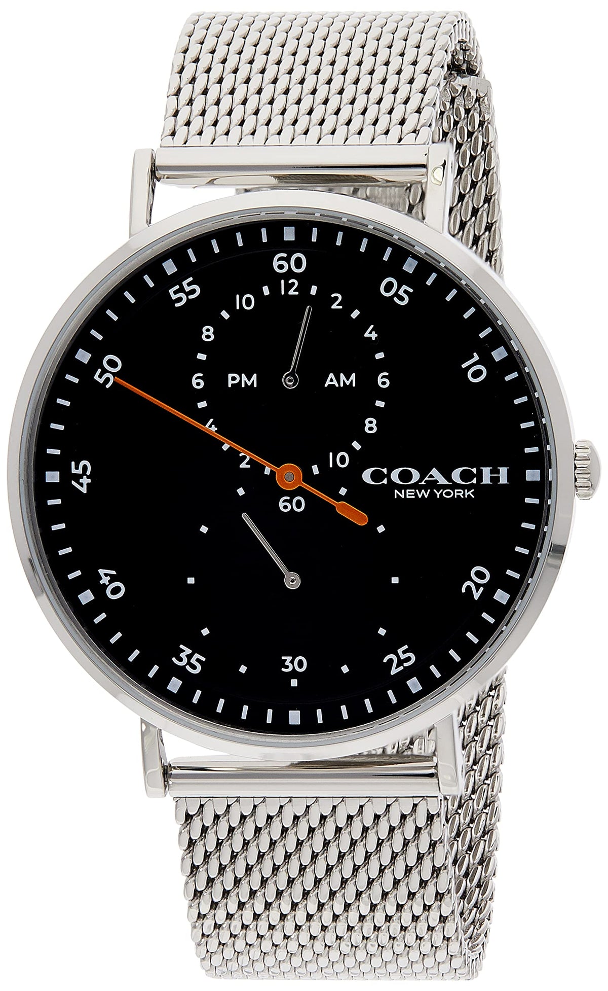 Coach CHARLES Men's Watch, Analog - Silver