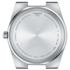 Tissot mens PRX 316L stainless steel case Dress Watch Grey T1374101103100