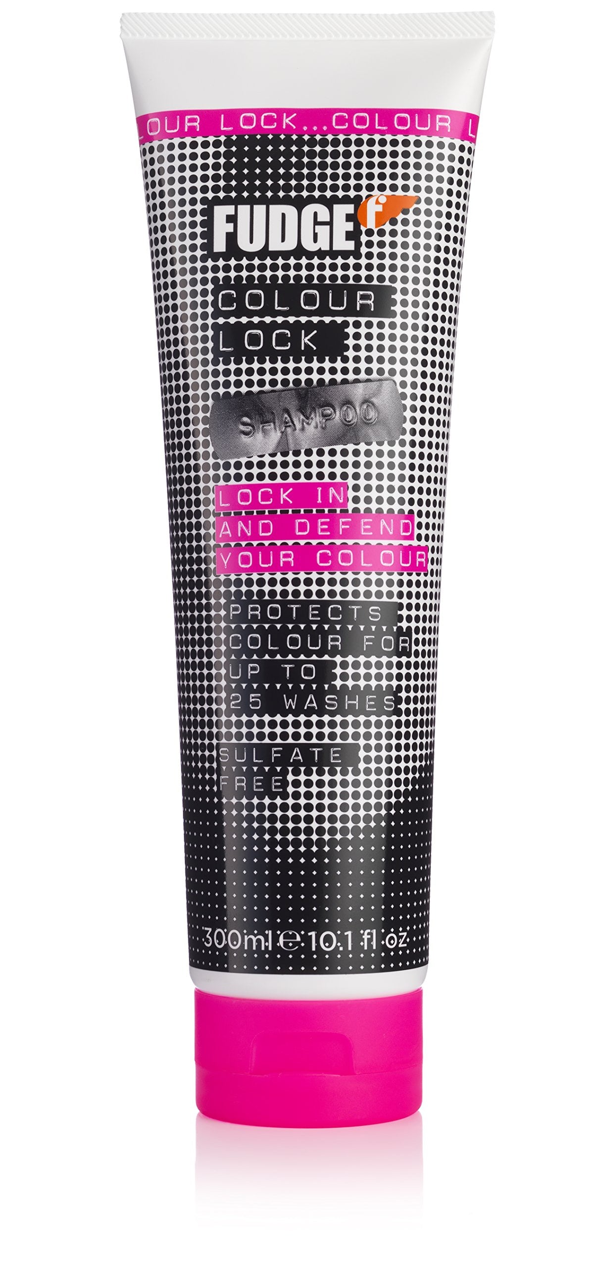 Fudge Colour Lock Shampoo for Unisex, Preserve the vibrancy of color-treated hair - 10.1 oz