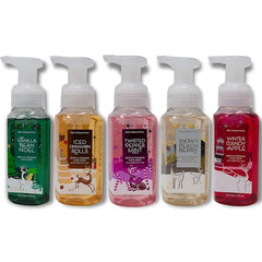 Bath & Body Works Holiday Traditions Gentle Foaming Hand Soap (Set of 5)
