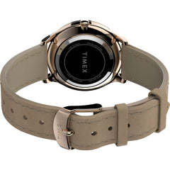 Timex Women's Modern Easy Reader 32mm Watch - Tan/Rose Gold-Tone/White/32mm