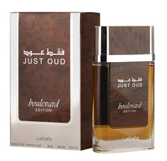 Lattafa Unisex Just Oud Boulevard Eau De Parfum - 100ml