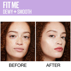 Maybelline New York Fit Me Dewy + Smooth Foundation (Pack of 2)