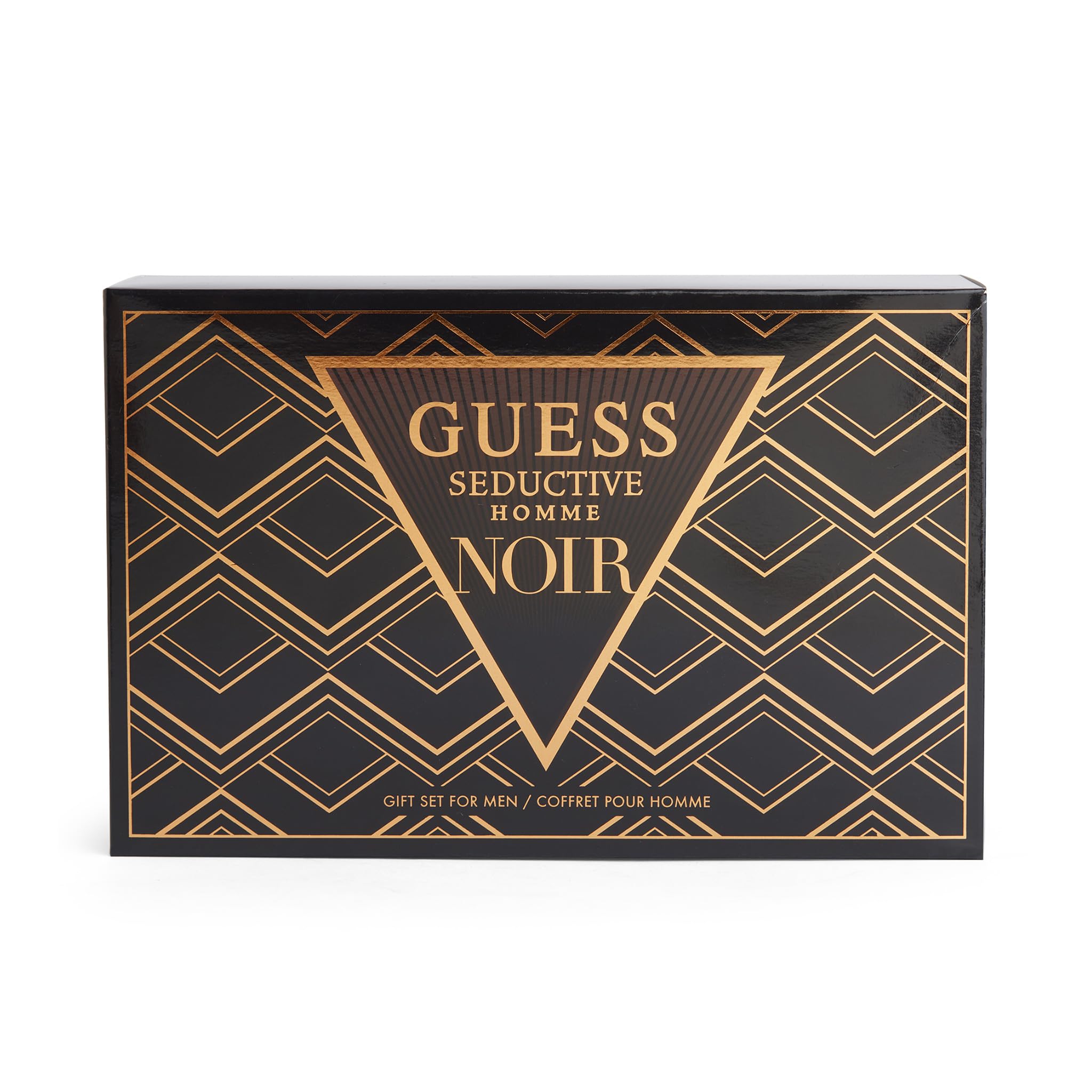 Guess Seductive Noir Giftset for Men EDT 100ML+ Deo Spray 226ML + SG 100ML + Pouch