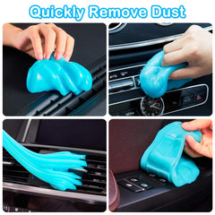 PULIDIKI Cleaning Gel for Car, Car Kit Universal Detailing Automotive Dust Crevice Cleaner Auto Air Vent Interior Detail Removal Putty Keyboard Vents, PC, Laptops, Cameras