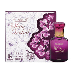 Alcohol Free Attar Roll On - 9.9ml | Exquisite & Long Lasting Fragrance (Pack of 1-9.9ml, White Orchid)