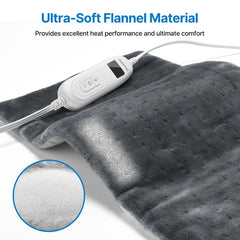 RENPHO Heating Pad - 10 Heat Settings, Auto Shut-Off, 12x24 Inch Comfort