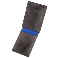 Kenneth Cole REACTION Men's RFID Front Pocket Wallet - Grey Nolita