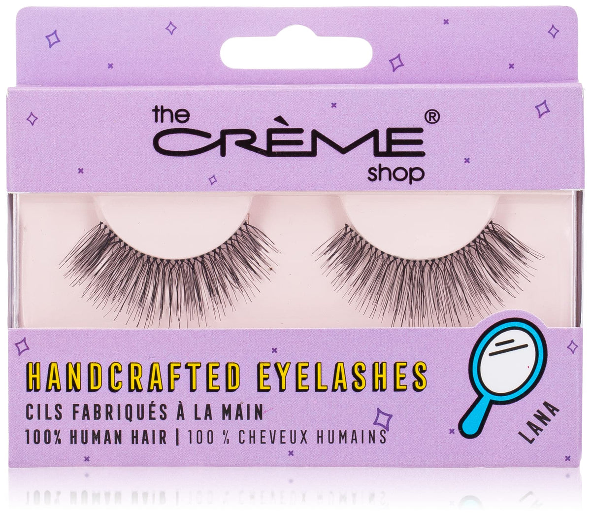 The Crème Shop Natural Defining Eye Lashes. Made With 100% Human Hair -Lana