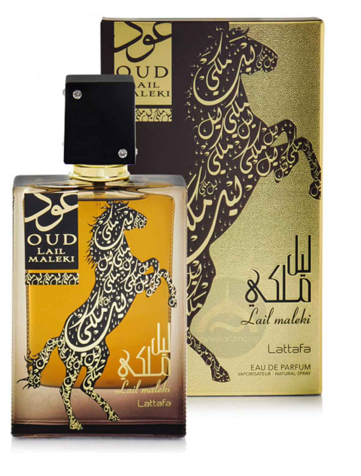 Lattafa Lail Maleki Oud Ediiton Long Lasting Imported Eau De Perfume 100 ml for Men and Women, Package - Pack of 1