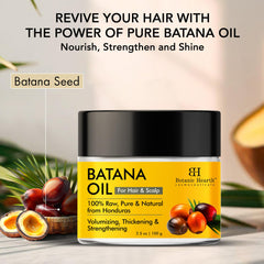 Botanic Hearth Batana Oil - Butter 100 ml - Deeply Nourishing & Revitalizing Hair & Skin Care