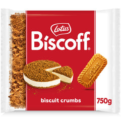 Lotus Biscoff | Crumble | Crushed Biscuits | 750g | Pack of 1