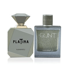 Platinum Gleam 2 Pieces Perfume Gift Set for Mens