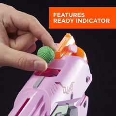 Nerf Overwatch D.Va Rival Blaster with 3 Overwatch Rival Rounds, E3122, Orange Shortcake