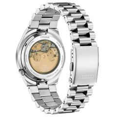 Citizen Eco-Drive Tsuyosa Yellow Dial and Stainless Steel Bracelet Watch 40mm NJ0150-56Z