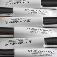 StudioMakeup Flawless Skin Liquid Foundation - 1 fl oz Lightweight Full Coverage Foundation for All Skin Types - Ultra Hydrating Foundation for Luminous Finish - Long Wear Foundation Makeup