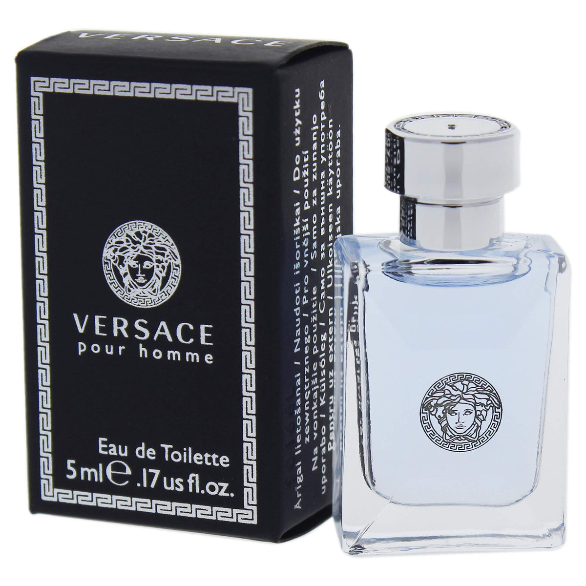 Pour Homme Miniture by Versace for Men - Eau de Toilette, 5 ml