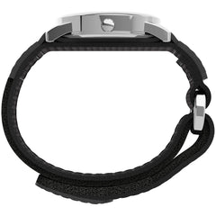 Timex Easy Reader Date Expansion Band Watch - Black/Silver-Tone/White