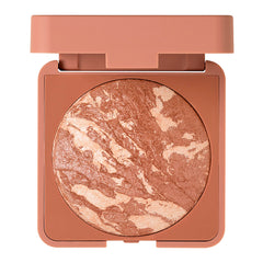 3INA MAKEUP - Vegan - The Glow Bronzer Powder 621 - Glow Sand - 2 in 1 Bronzer & Highlighter Powder - For All Skin Tones - Glow Bronzing Powder - Light Texture & Soft Silky Finish - Cruelty Free