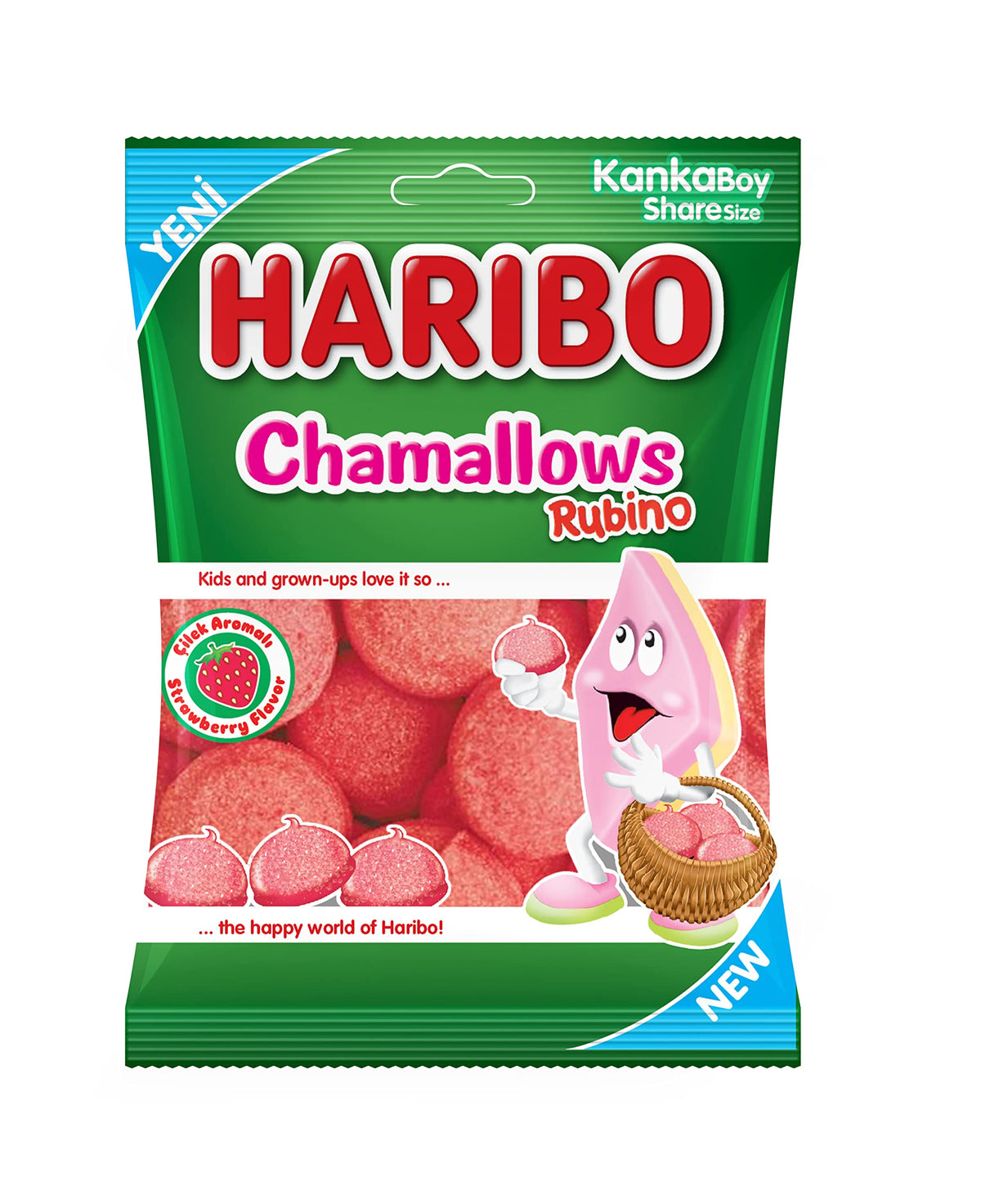 HARIBO Rubino Chamallows Strawberry Marshmallow - 70g