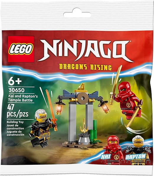 LEGO® Ninjago® 30650 Kais and Rapton's Duel in the Temple