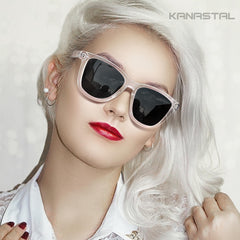 KANASTAL Polarized Sunglasses Men, Fashion Square Sun Glasses Women, Classic Shades for Womens, Driving Fishing Outdoor 100% UV400 Protection