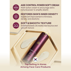 TERRAZEN Korean Face Skin Care Anti Aging & Wrinkle Cream - Hydrating & Moisturizing Fluid Cream 55ml - Firming 24 Hours Cream for Dry & Sensitive Skin