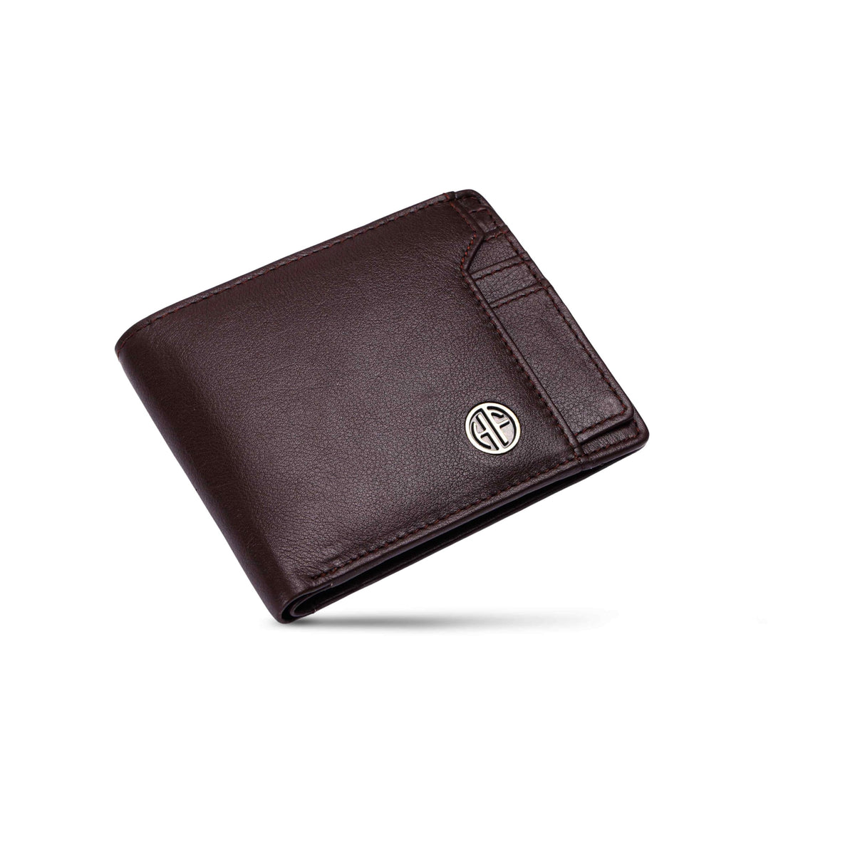 Hammonds Flycatcher RFID Protected Redwood Brown Leather Wallet for Men|6 Card Slots| 1 Coin Pocket|2 Hidden Compartment|2 Currency Slots|1 ID Slot