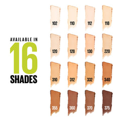 Maybelline New York Super Stay Up to 24HR Hybrid Powder-Foundation, Medium-to-Full Coverage Makeup, Matte Finish, 118, 1 Count, 1.5554 fl oz