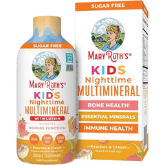 MARYRUTH'S Kids Liquid Nighttime Multimineral, Bone Health, 15.22 Fl Oz | Bone Health