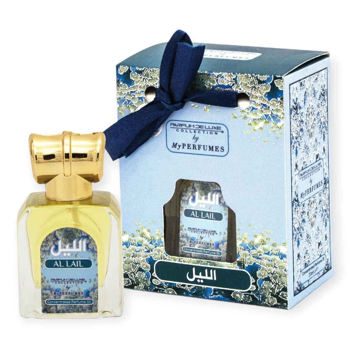 My Perfumes AL LAIL from PARFUM DELUXE Non Alcoholic Halal Attar or Concentrated Perfume Oil for Men and Women 20ml