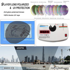 Joopin Polarized Sports Sunglasses for Men Women Driving Cycling Running Fishing Glasses UV400 Protection Wrap Around Shades Lenses