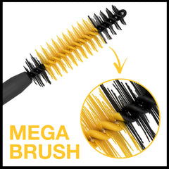 Maybelline Volum' Express Colossal Up To 36 Hour Waterproof Mascara, Very Black, 0.27 fl oz