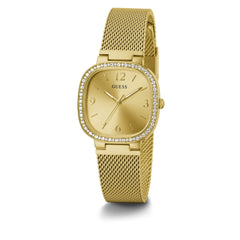 GUESS Women's Quartz Watch with Stainless Steel Strap, Silver, 15 Model: GW0354L1, Silver-Tone
