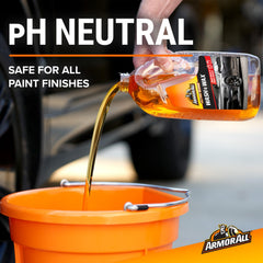 ARMOR ALL Ultra Wash Wax 64 Oz 10346, Orange, Car Wash Wax, 10346, 1 Piece