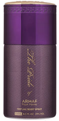 The Pride of Armaf Pour Femme Purple body spray for women 250ml - freshness all day - fragrance for her - bodyspray for women - perfume