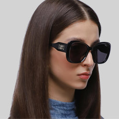 Flaneur Stylish Polarized Sunglasses for Women & Men Square-Frame - UV Protection, Lightweight, Scratch-Resistant, Trendy Eyewear & Accessories for Ladies UV400