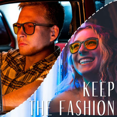 Joopin Folding Sunglasses for Men Women UV400 Protection Easy Carry Foldable Sunglasses for Driving Traveling